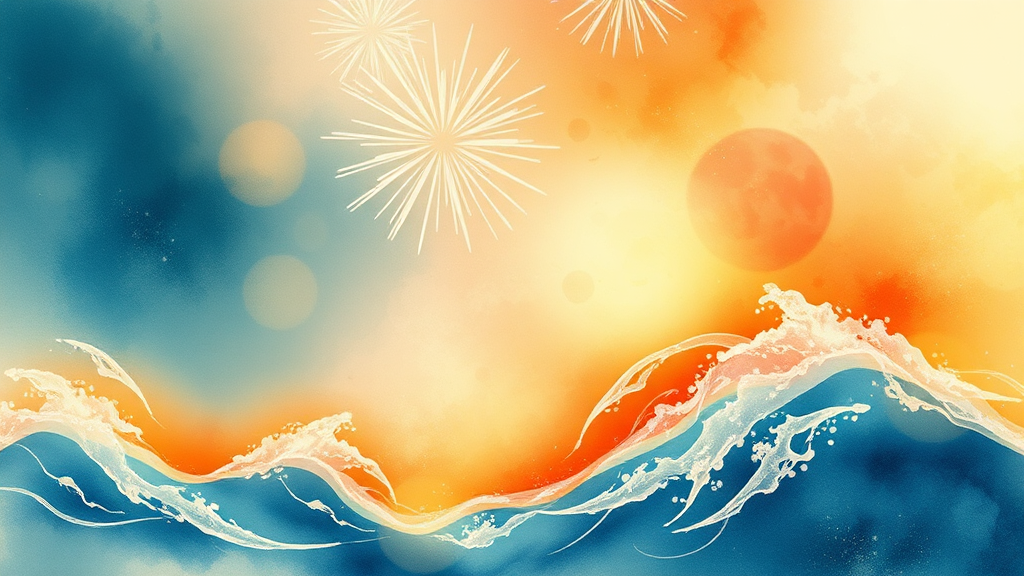 삼진식품 상장 개요 (watercolor 스타일)