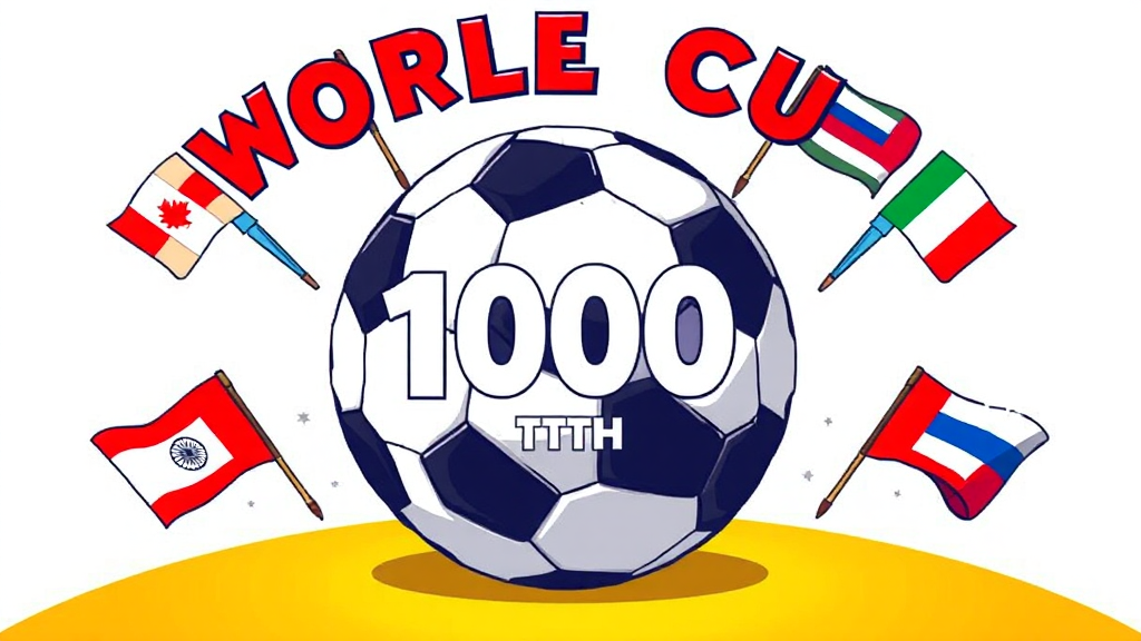 2030 월드컵, 어디서 열리나? (cartoon 스타일)