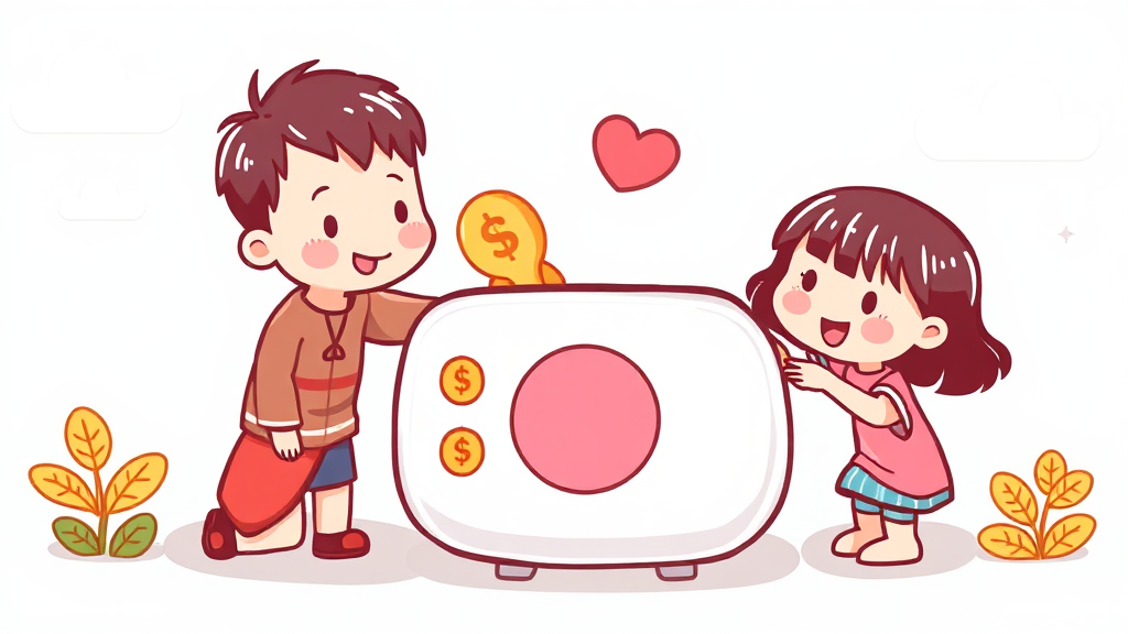 금리 및 우대 조건 (cartoon 스타일)