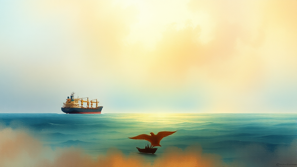 인플레이션 우려 심화: 유가 상승이 물가에 미치는 영향 (watercolor 스타일)