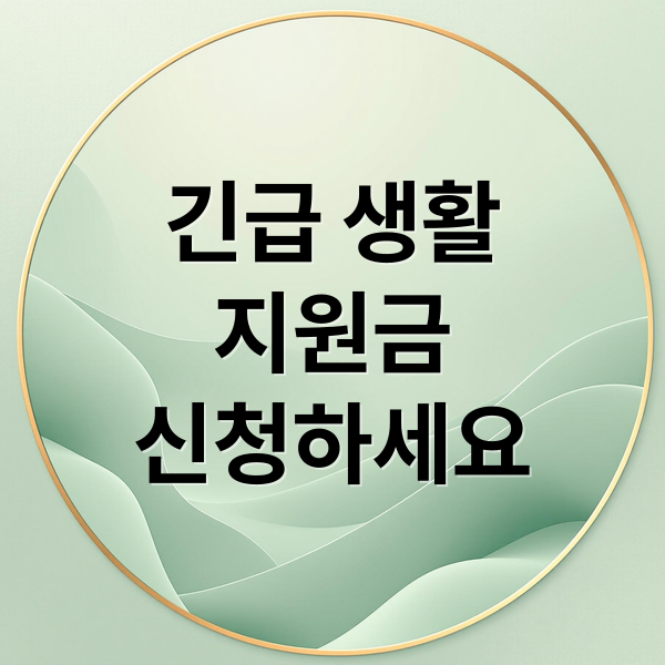 긴급 생활
지원금
신청하세요 (저소득층 긴급 생활 지원금)