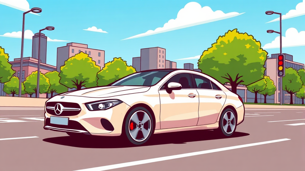 CLA220 하이브리드 인기 비결은? (cartoon 스타일)