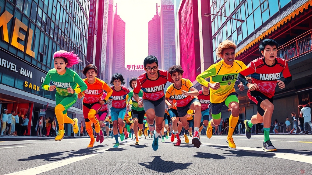 2025 마블런, 언제 어디서? (popart 스타일)