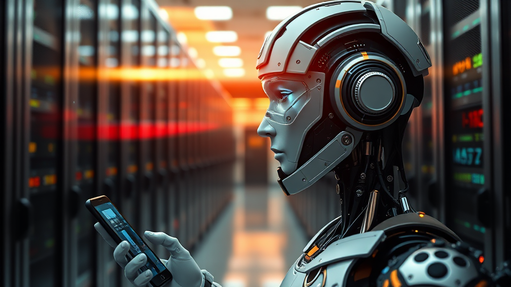 미래 성장 동력은? (realistic 스타일)