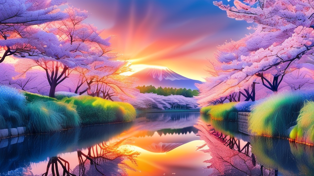 카카오맵 벚꽃지도 서비스 활용법 (realistic 스타일)