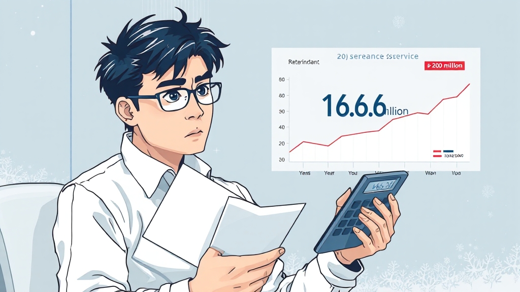 퇴직소득세 계산 및 과세표준 (illustration 스타일)