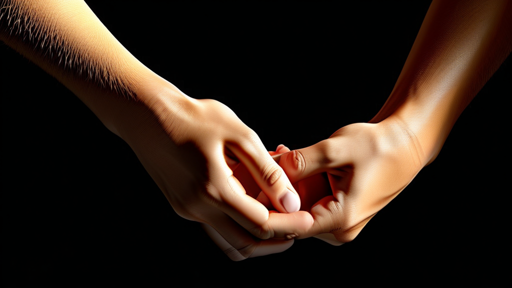 손목 터널 증후군, 어떤 증상이 나타날까요? (realistic 스타일)