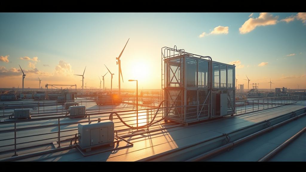 한선엔지니어링, 수소 연료전지 사업 투자 확대 계획 (realistic 스타일)