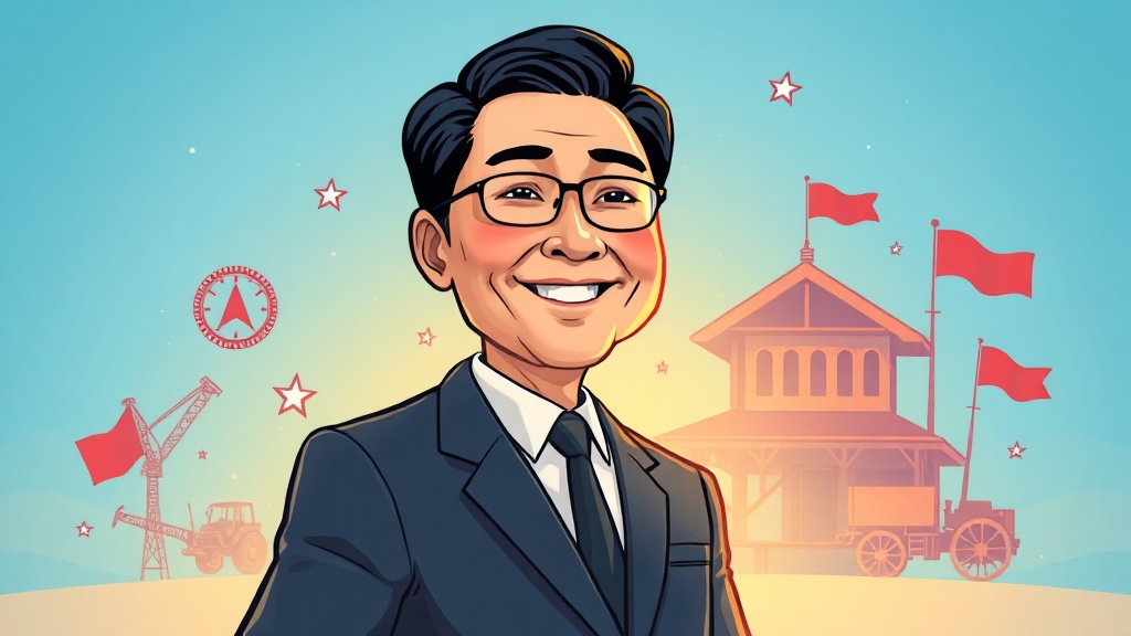 앞으로 지지율, 어떻게 될까? (cartoon 스타일)