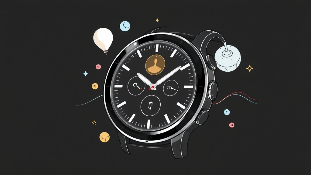 건강 관리 기능 상세 리뷰 (illustration 스타일)