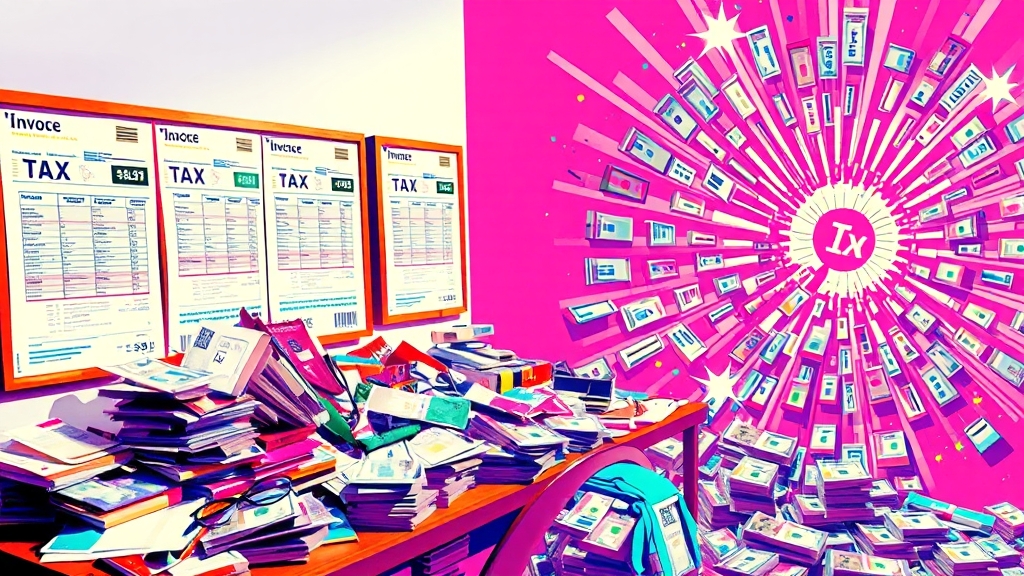 종합소득세, 이렇게 절세하세요! (popart 스타일)