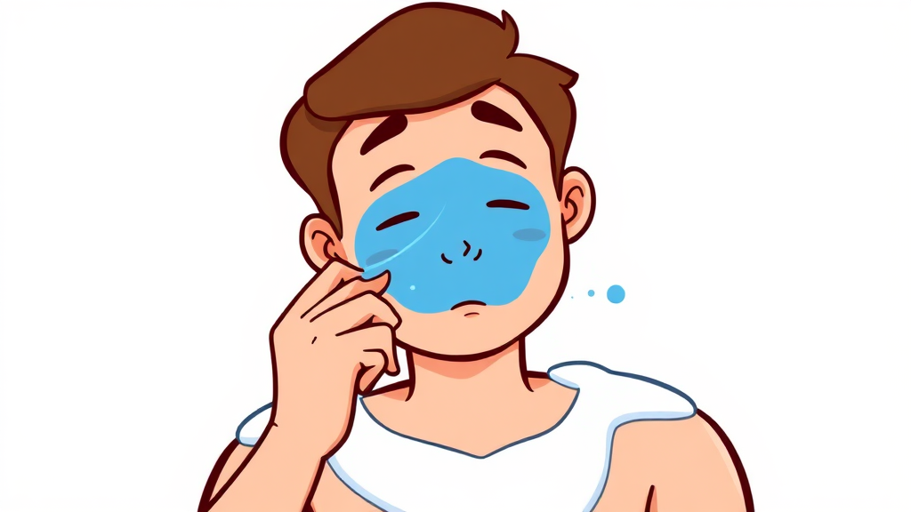 냉찜질 효과와 시점, 언제 해야 할까? (cartoon 스타일)