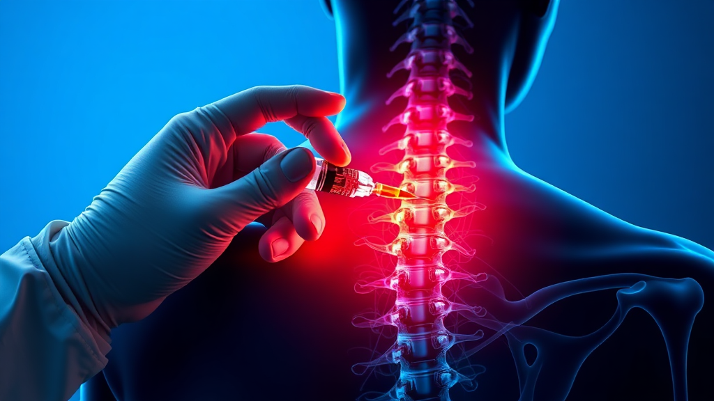 주사 치료: 종류와 효과 (realistic 스타일)