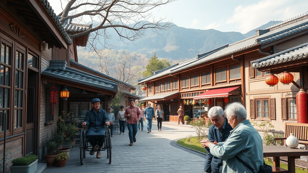 고창 실버타운 선택 시 고려해야 할 사항 (realistic 스타일)