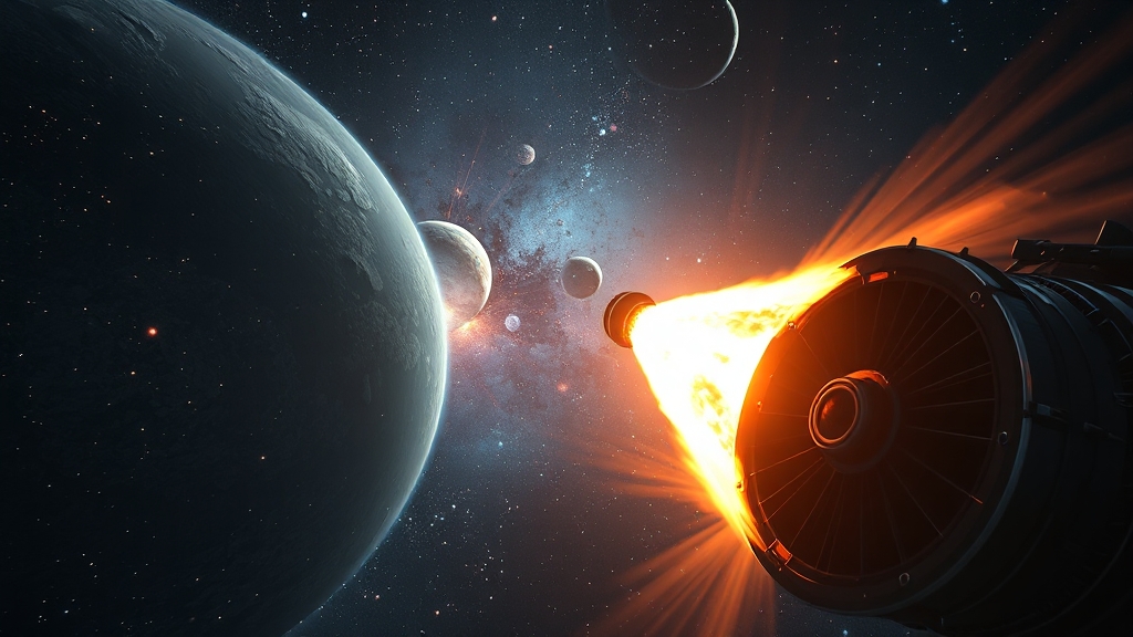 로켓 연료 선택의 중요성 (realistic 스타일)