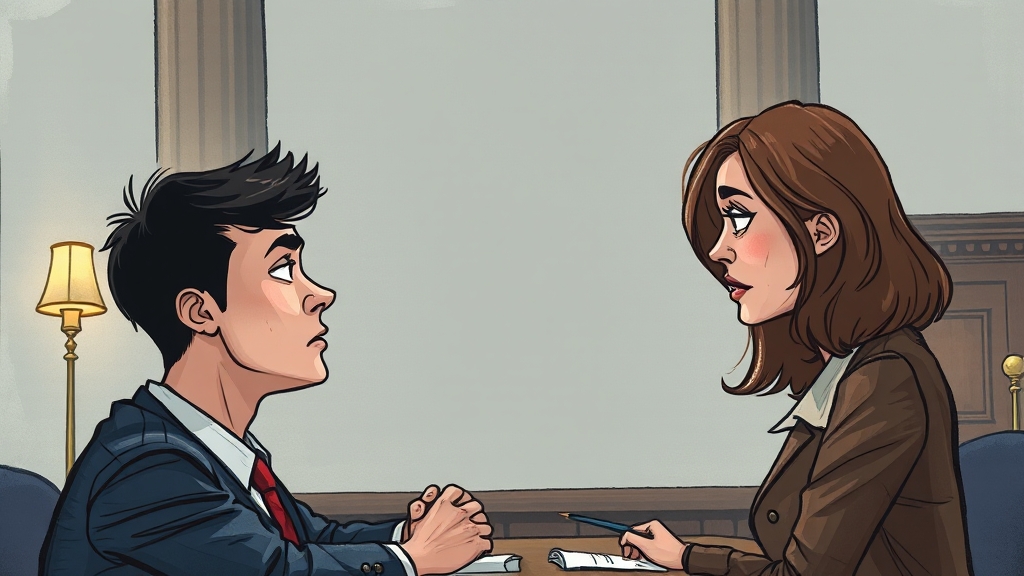 위자료 및 양육비 청구 (illustration 스타일)