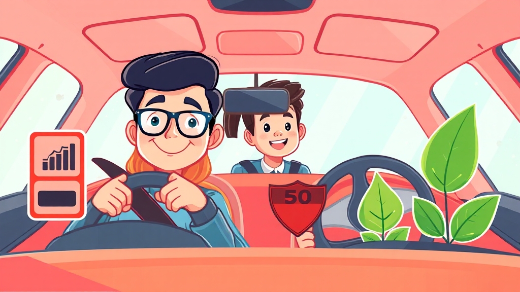 보험료 할인 특약: 놓치지 마세요! (cartoon 스타일)