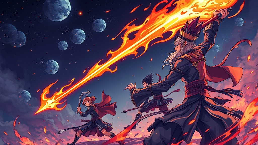 극장판 줄거리 및 주요 내용 (illustration 스타일)