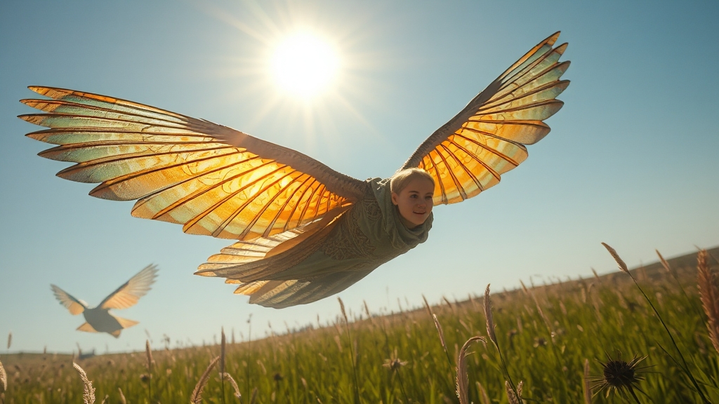 희망을 전하는 옥토끼 한수애 (realistic 스타일)