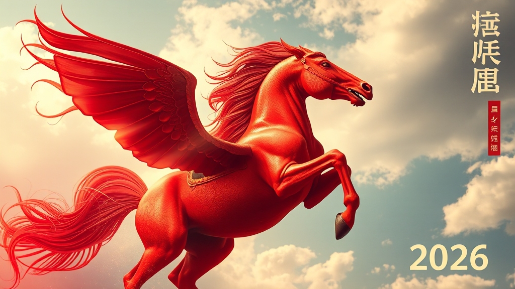 2026년 말띠 총운 (realistic 스타일)