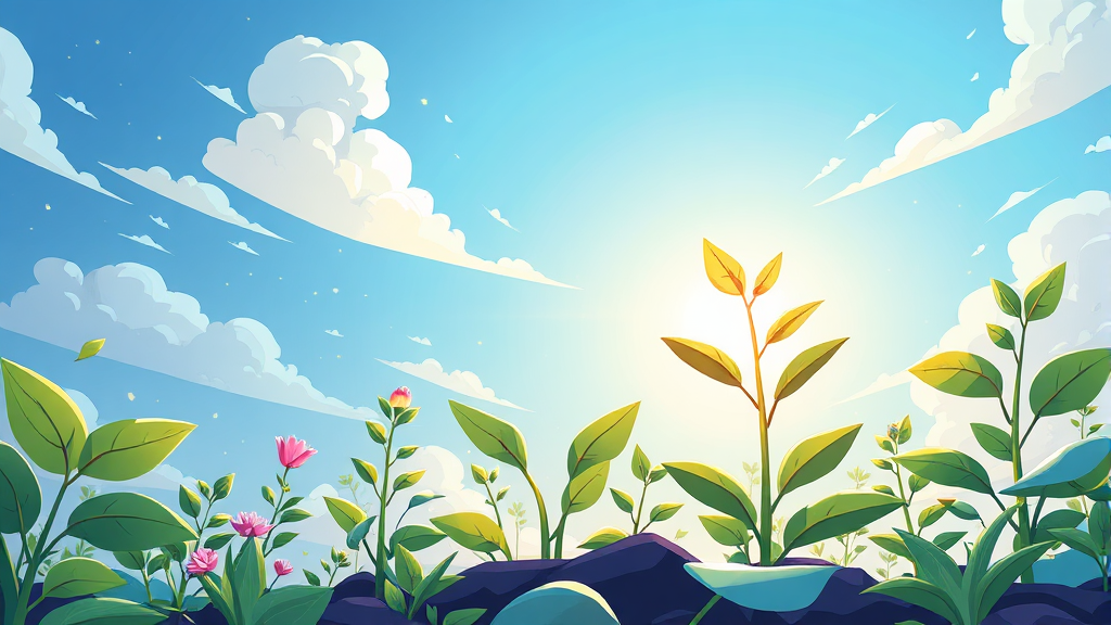 증권가 전망 및 목표 주가 (cartoon 스타일)