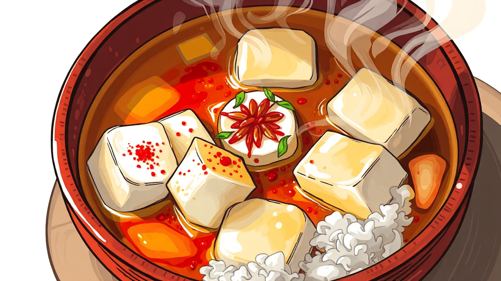 맛을 좌우하는 양념 비법 (illustration 스타일)