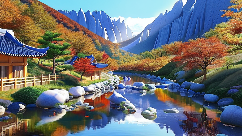 아우라지 권역 활성화와 지역 문화 이야기 (realistic 스타일)