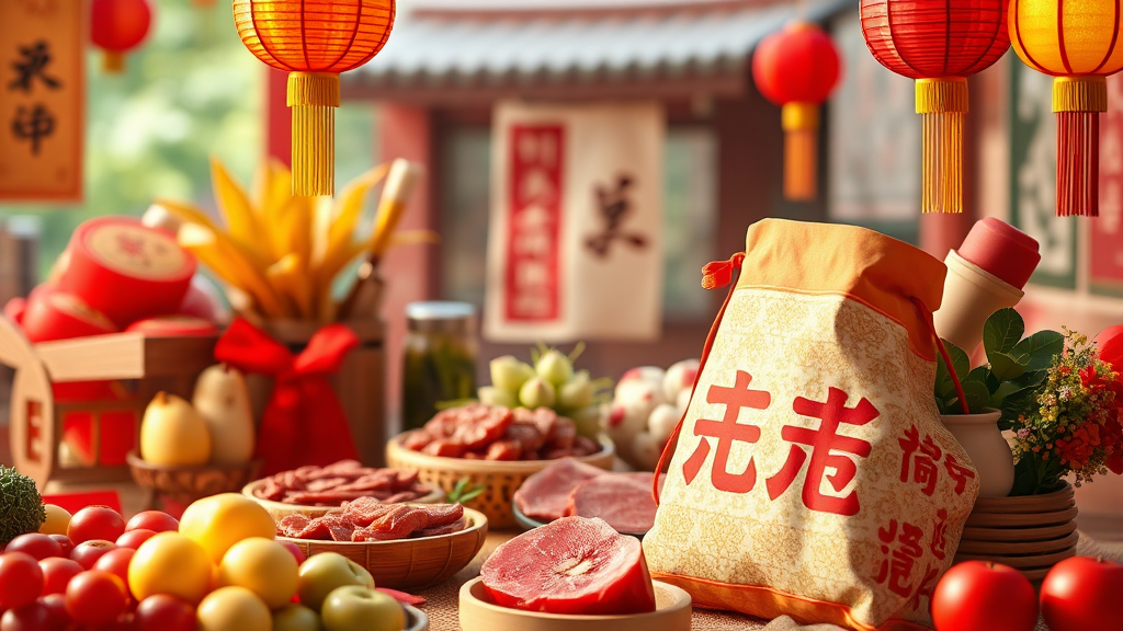 2026 설날 선물 가격 정보 (realistic 스타일)