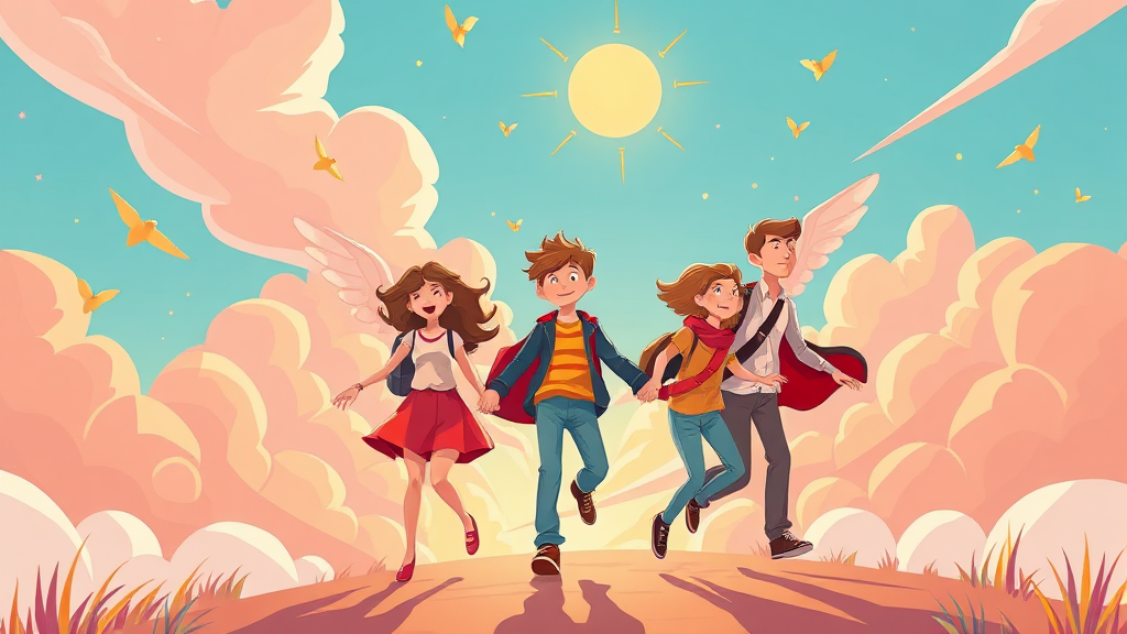 청년 주거 부담 완화, 지원사업의 의미와 기대효과 (cartoon 스타일)