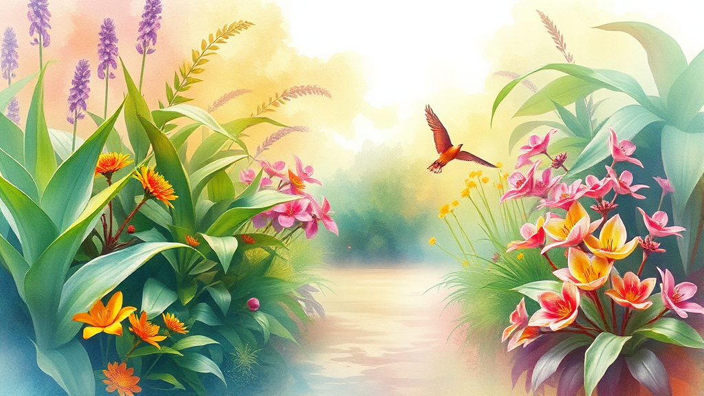 시설 안내 & 이용 정보 (watercolor 스타일)