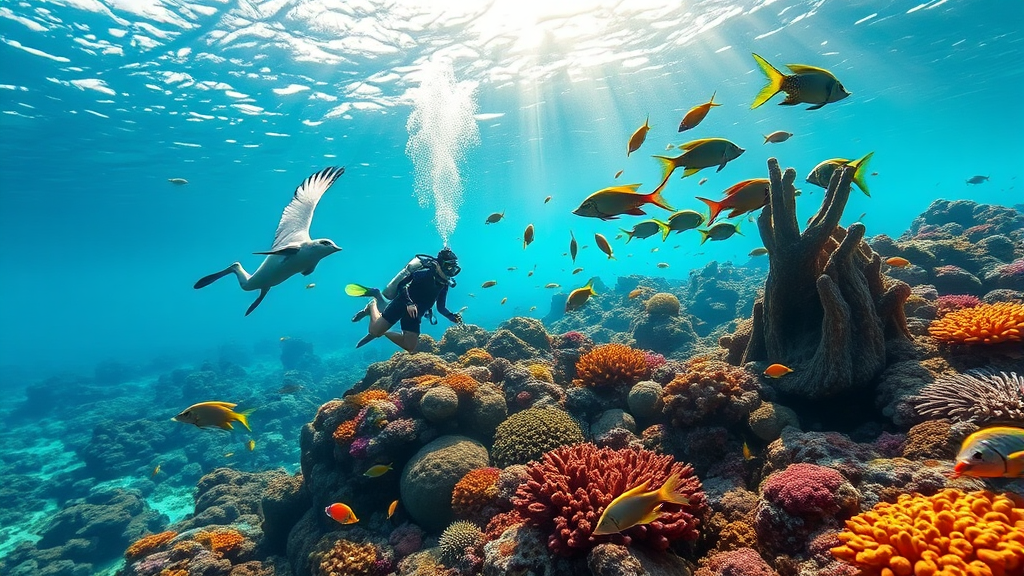 마나도 필수 관광 코스 (realistic 스타일)