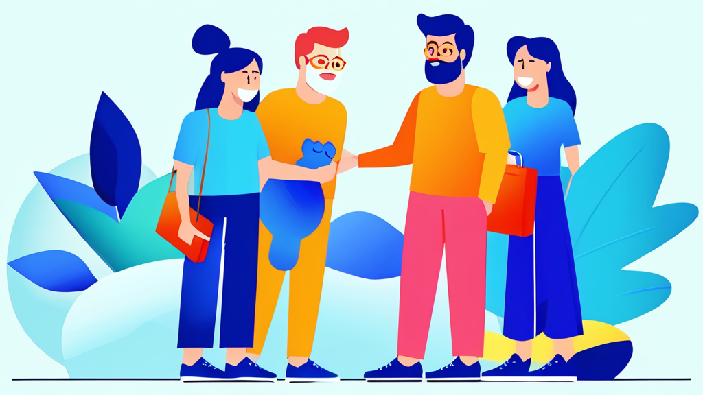 누가 받을 수 있나요? 지원 대상 확인하기 (cartoon 스타일)