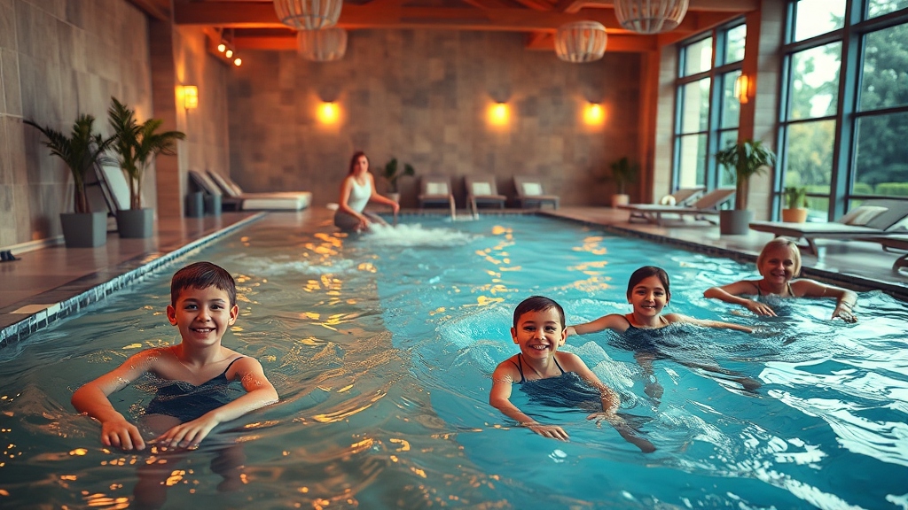 실내 온천, 꼼꼼하게 파헤치기! (realistic 스타일)