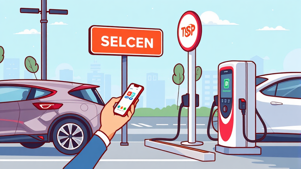 환경부 전기차 카드, 똑똑하게 사용하는 방법 (cartoon 스타일)