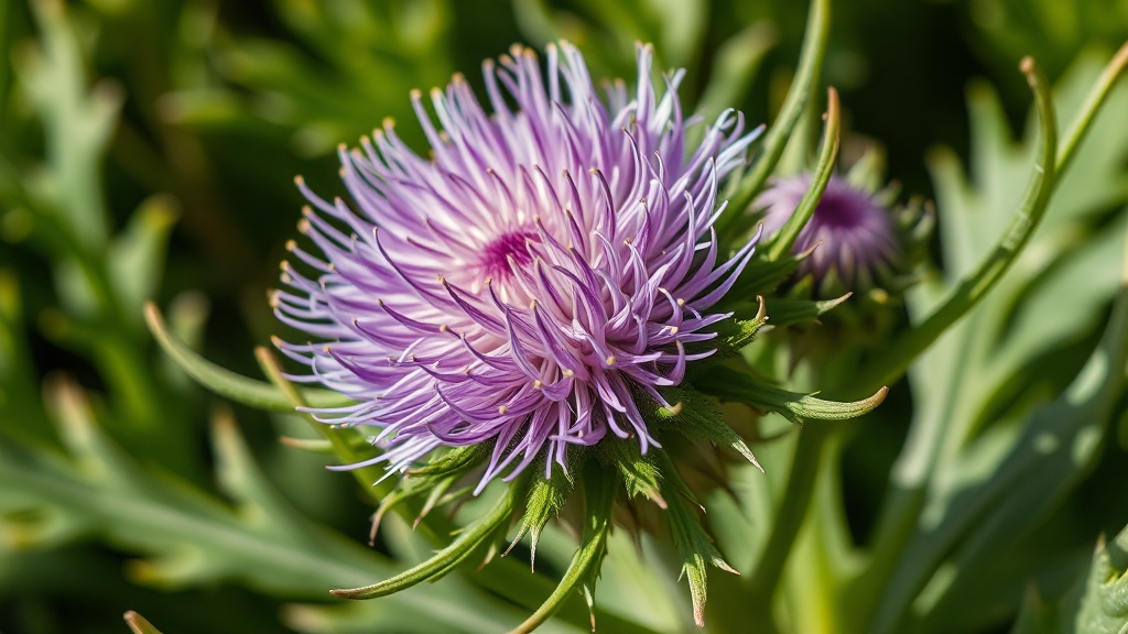 고들빼기의 주요 영양 성분 (realistic 스타일)