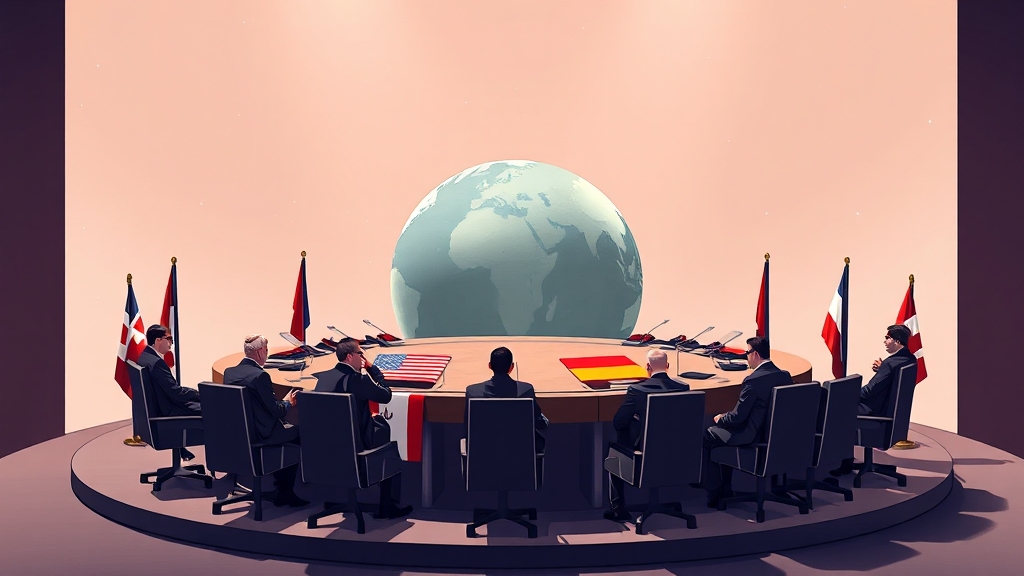 G7, 무엇이고 왜 중요할까? (illustration 스타일)