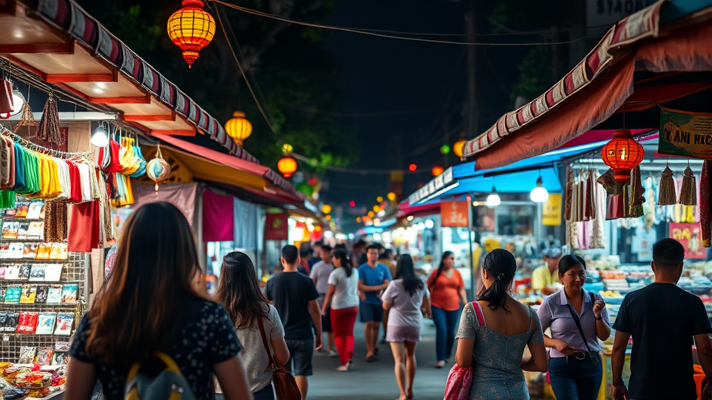 숙소 주변 관광 정보 (realistic 스타일)