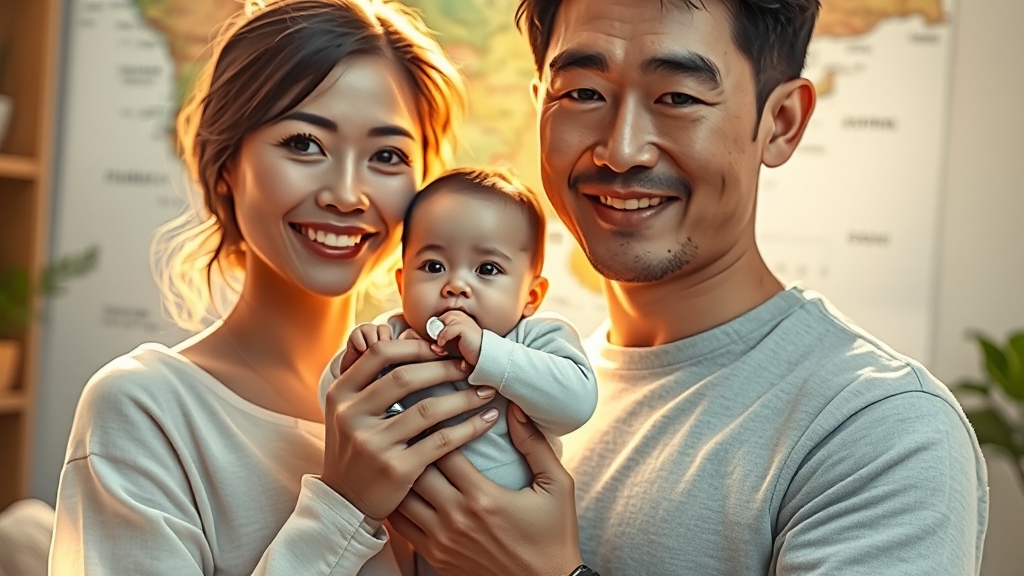 지역별 출산 및 육아 지원금 비교 (realistic 스타일)