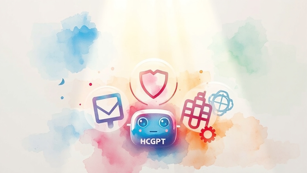 분야별 핵심 직업 종류 (watercolor 스타일)