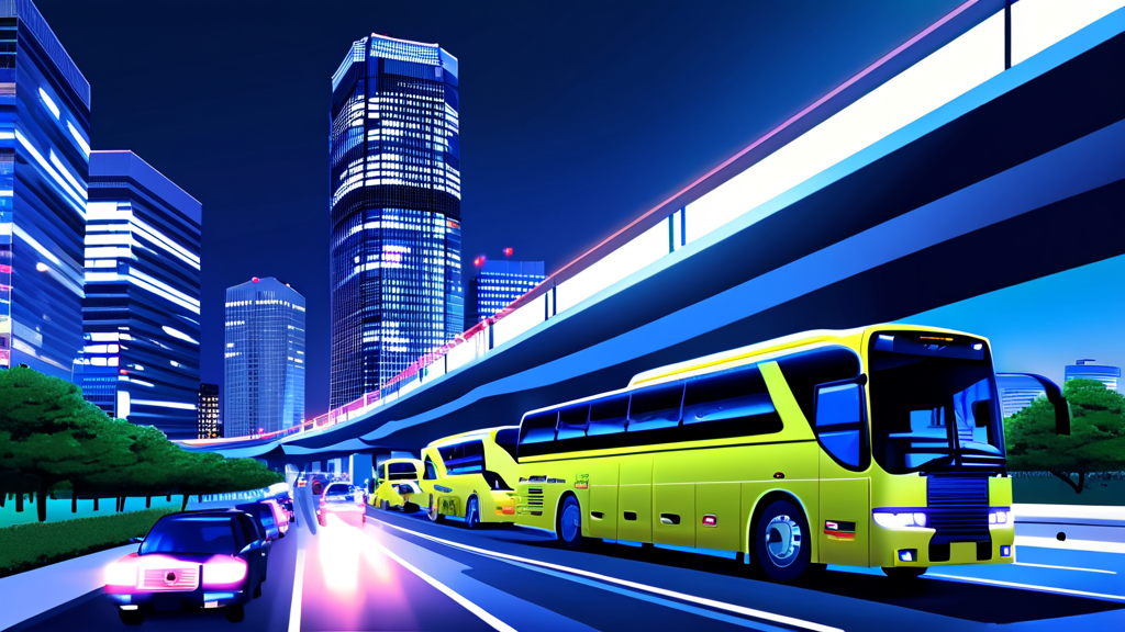 이동은 간편하게! 공항 및 시내 교통 정보 (realistic 스타일)