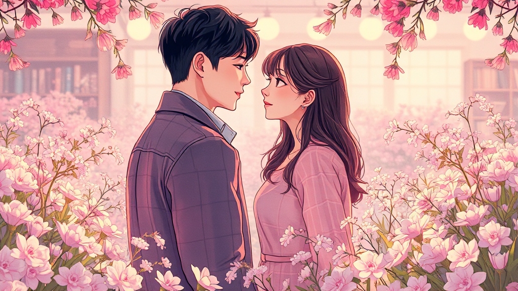 주요 등장인물 소개 (illustration 스타일)