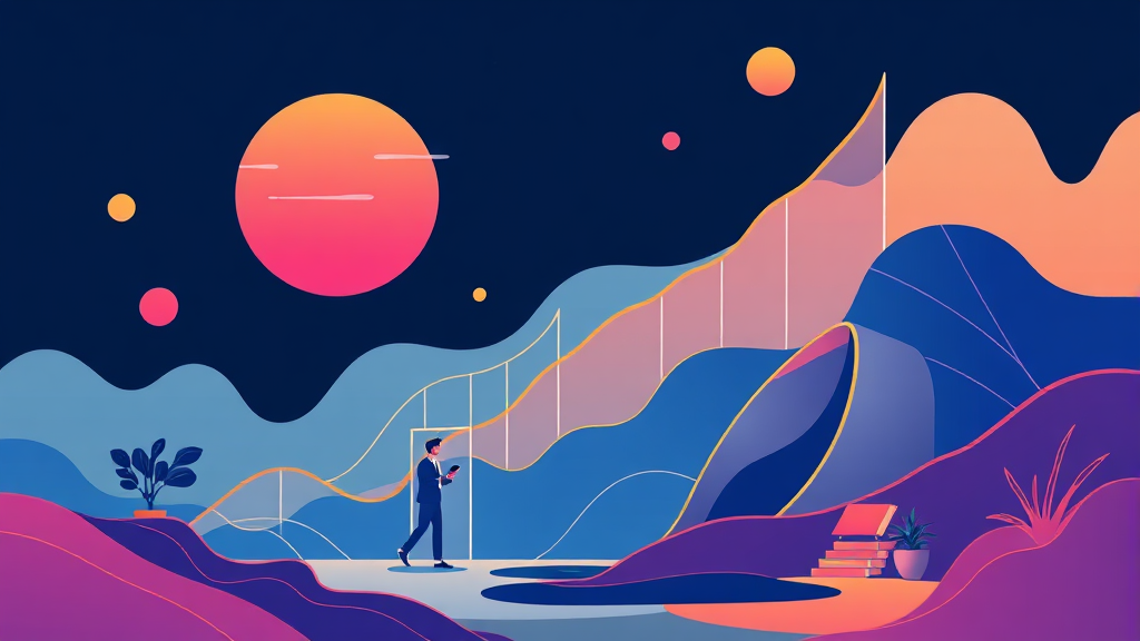 에스팀 기업 분석: 사업 모델과 성장 가능성 (illustration 스타일)