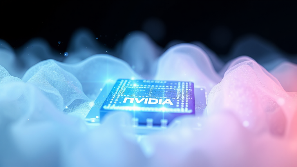 엔비디아의 최근 실적 분석 및 성장 동력 (watercolor 스타일)