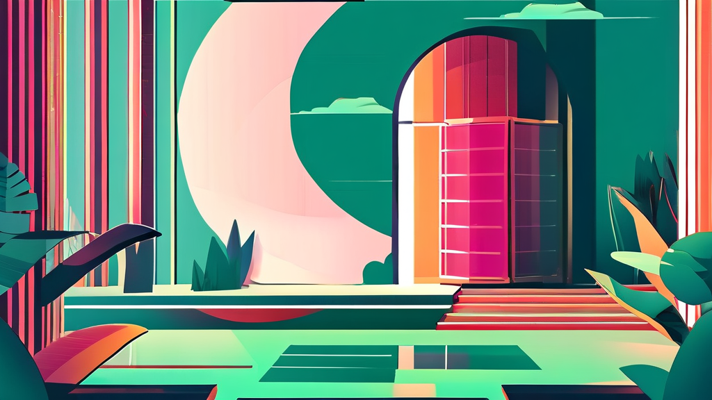 유튜브 채널 삭제 위험과 회피 전략 (illustration 스타일)