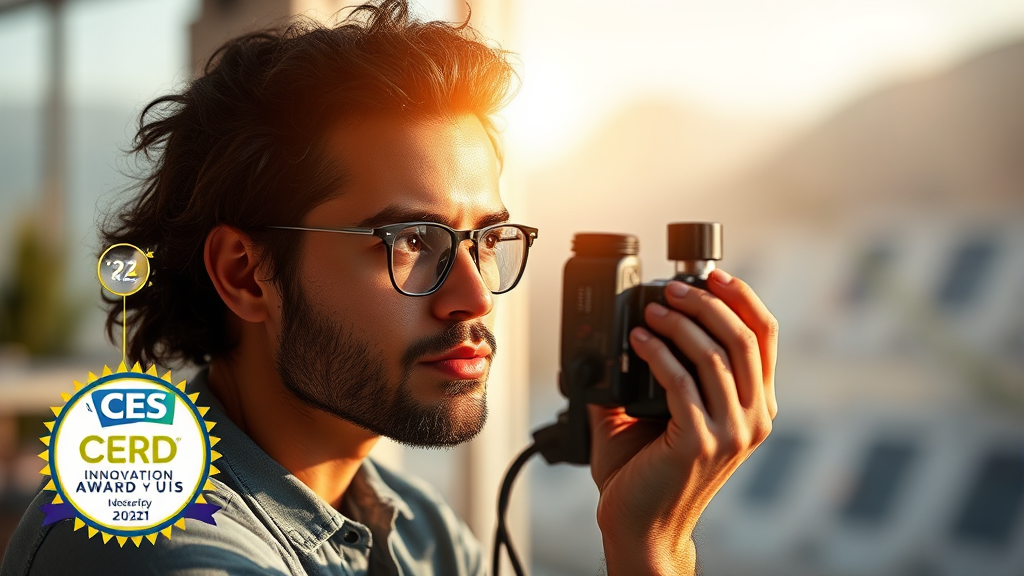 수상 기업의 시장 공략 계획 (realistic 스타일)