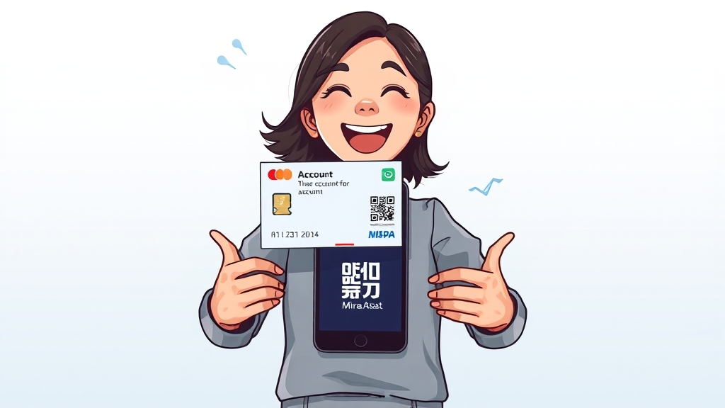 CMA 통장, 어떻게 만들까요? (cartoon 스타일)