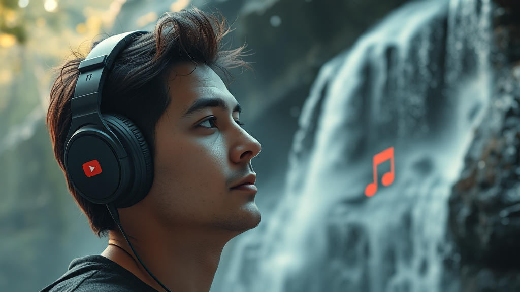 무료 유튜브 음원 추출 (2025년) (realistic 스타일)