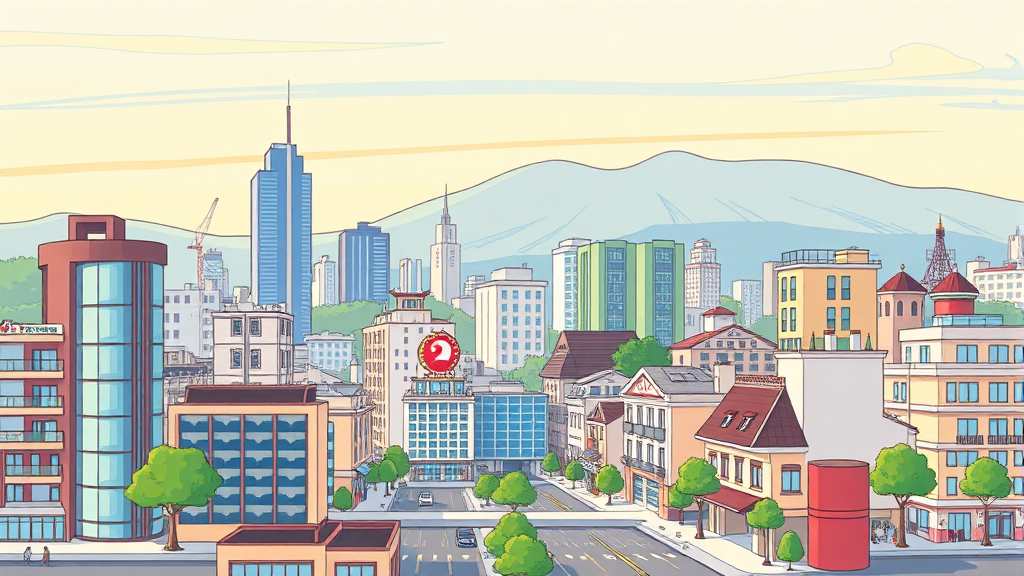 주요 청약 단지 비교 및 투자 전략 (cartoon 스타일)