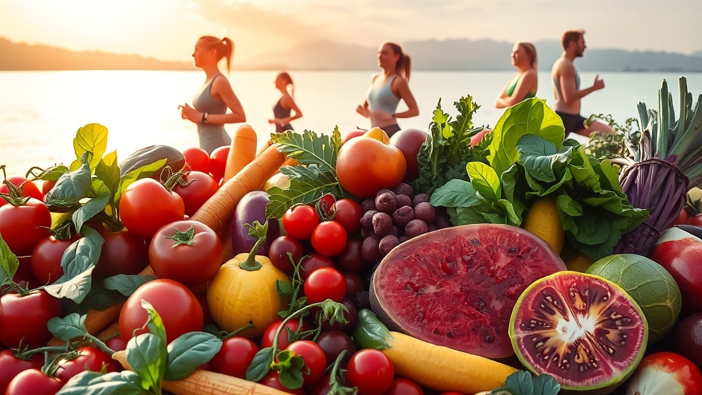 혈변 예방을 위한 생활 습관 (realistic 스타일)