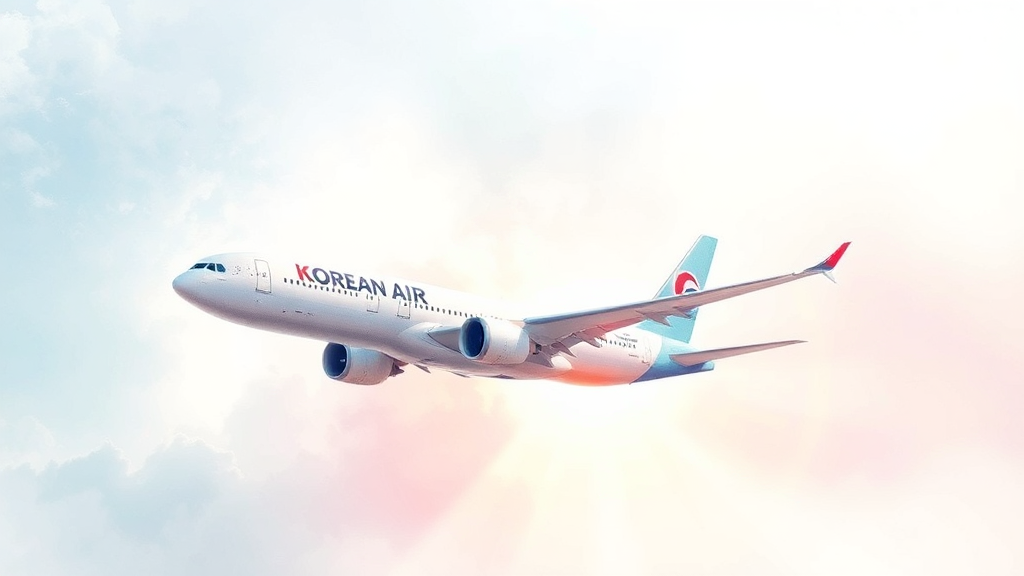 대한항공 전환, 지금 가능할까? (watercolor 스타일)